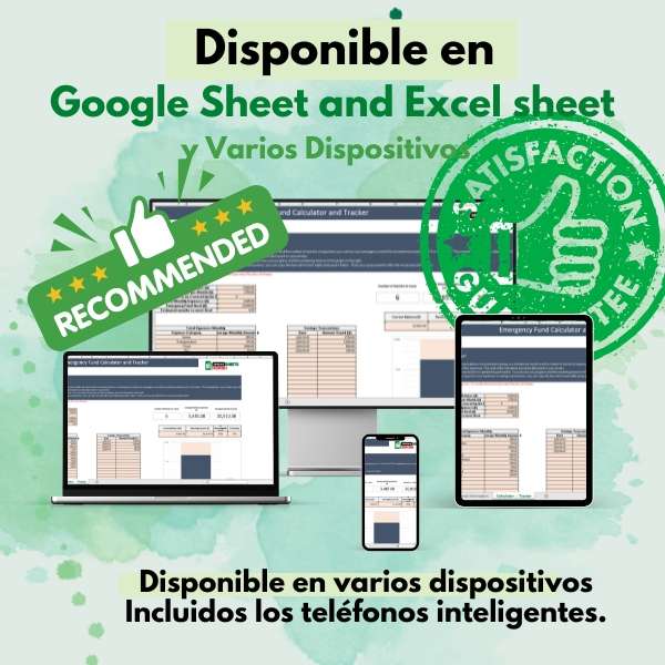 Plantilla de Fondo de emergencia: prepárese para lo inesperado con esta Plantilla Facil de usar - Image 3